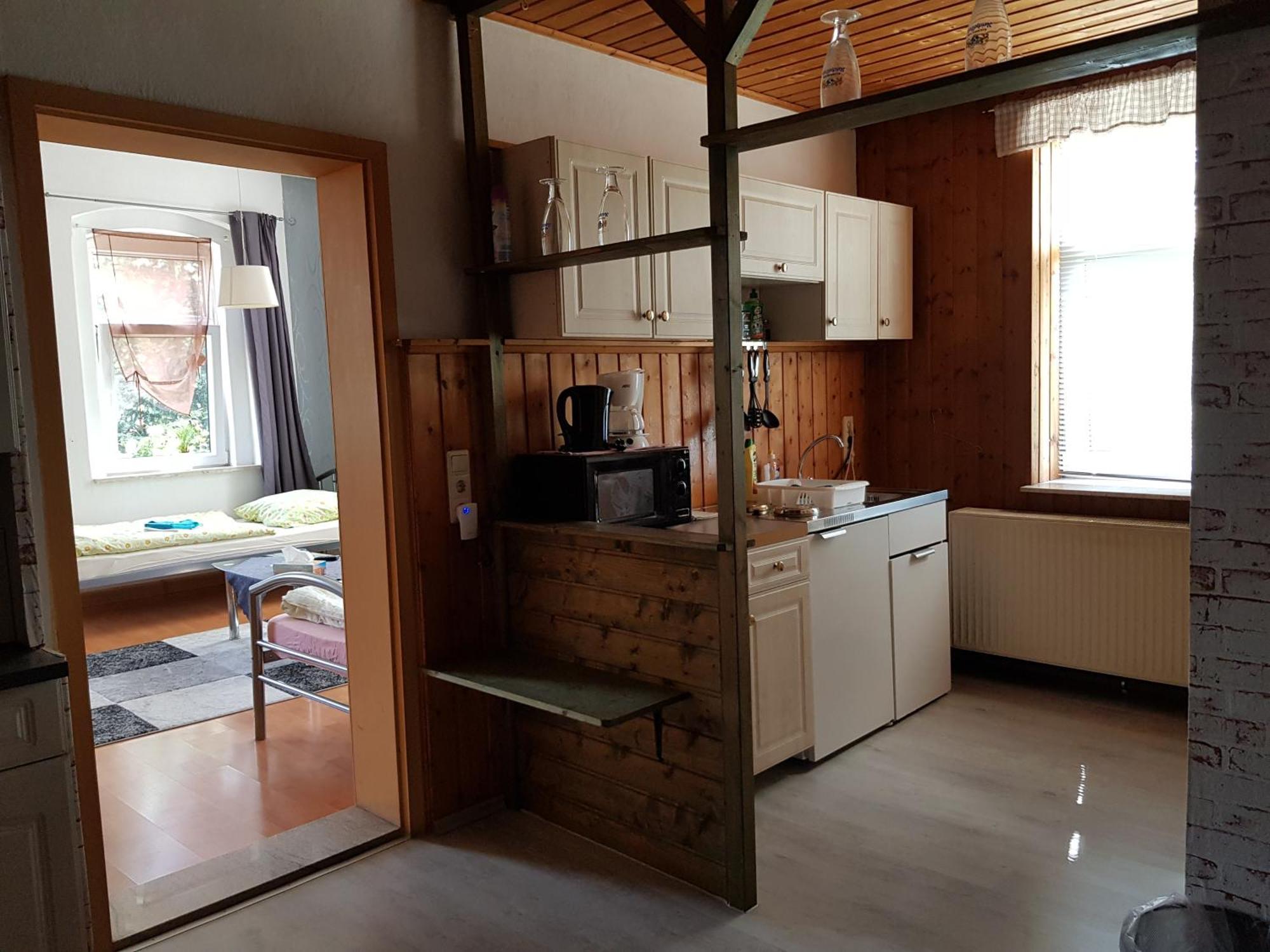 Appartamento Haus Am Sachsenring Hohenstein-Ernstthal Esterno foto